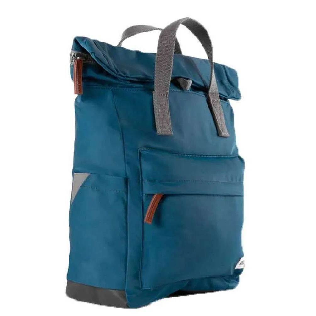 Roka Canfield B Small Sustainable Nylon Backpack - Marine Navy