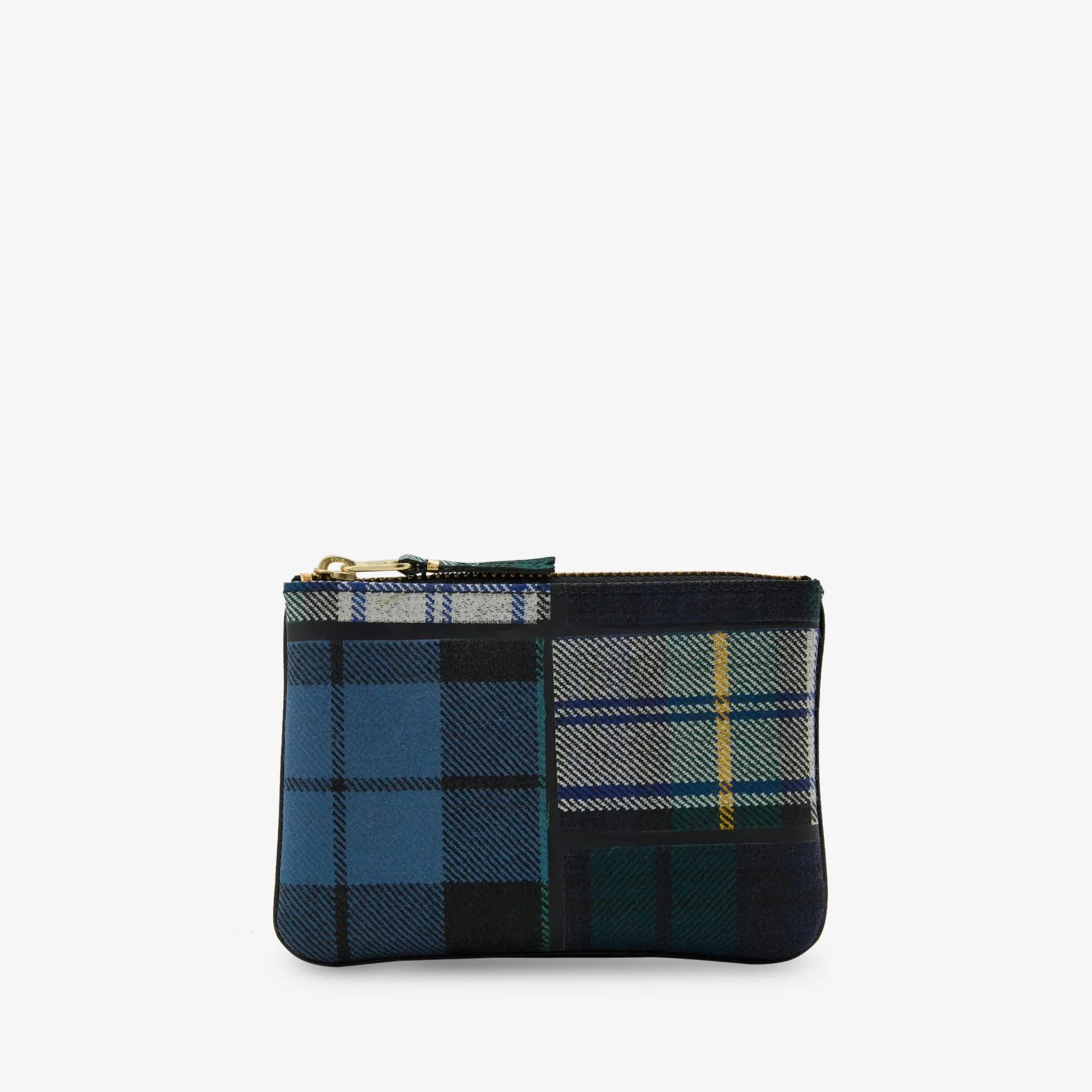 SA8100TP Tartan Patchwork Wallet Green