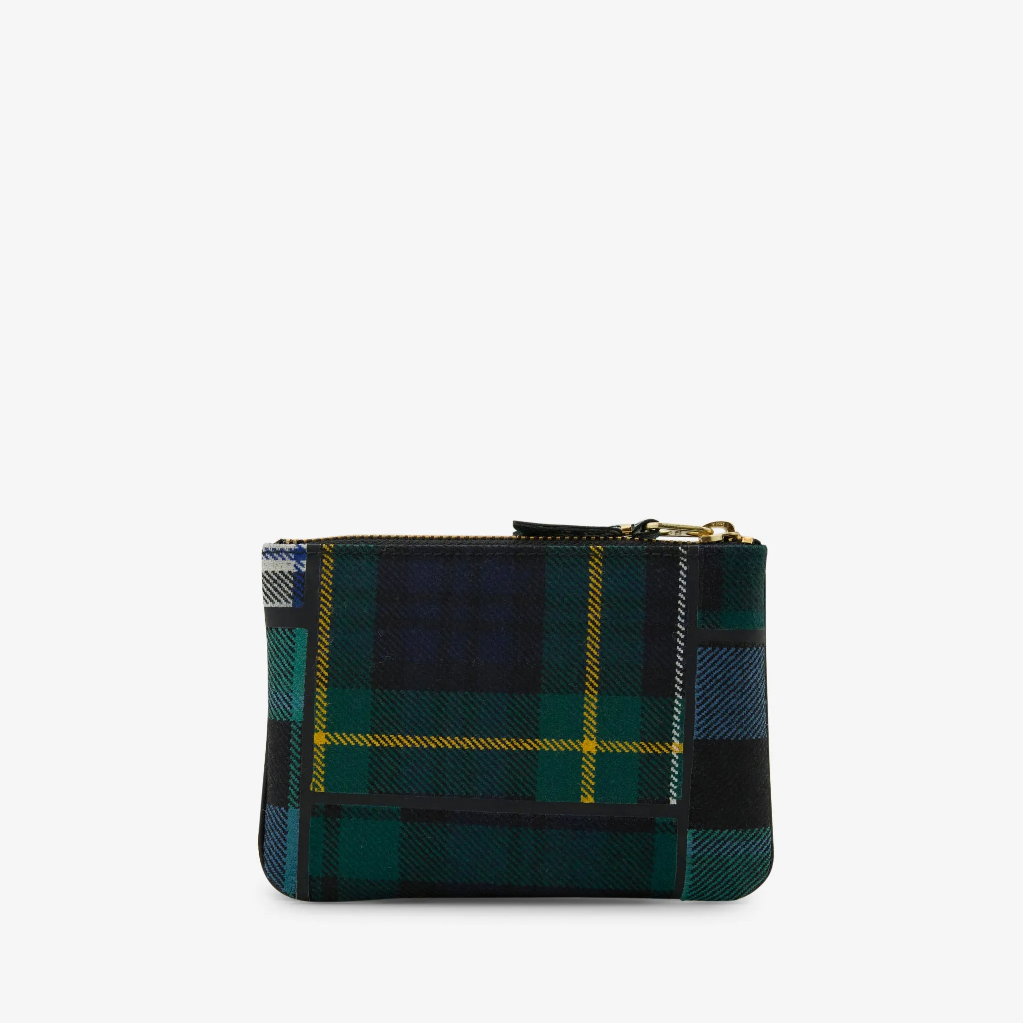 SA8100TP Tartan Patchwork Wallet Green