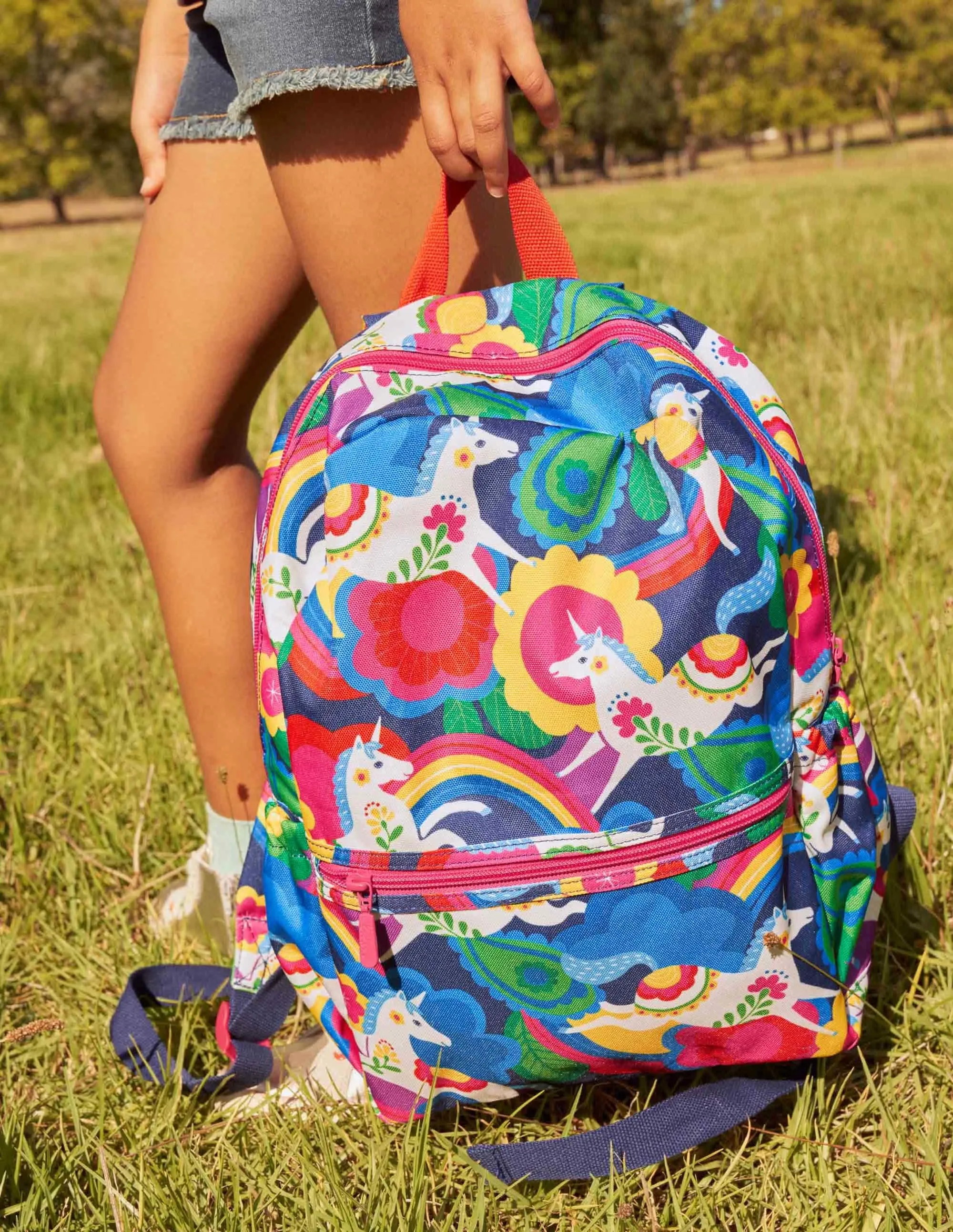 School Bag-Unicorn Rainbow