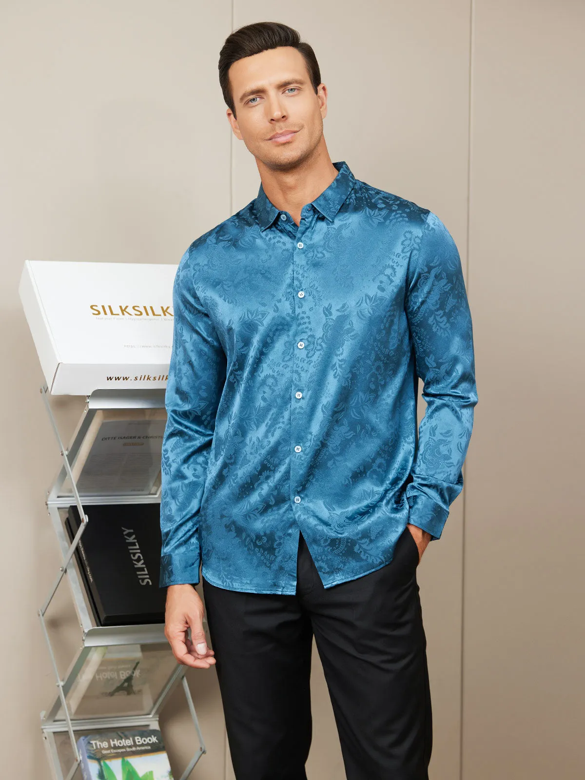 Silk Casual Men‘s Shirt