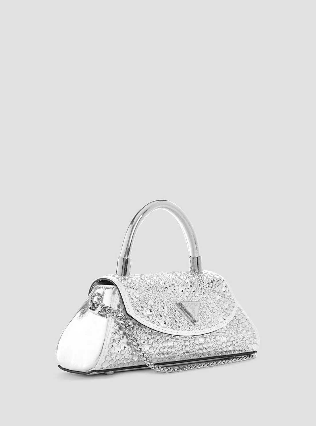 Silver Beauvoir Top Handle Bag