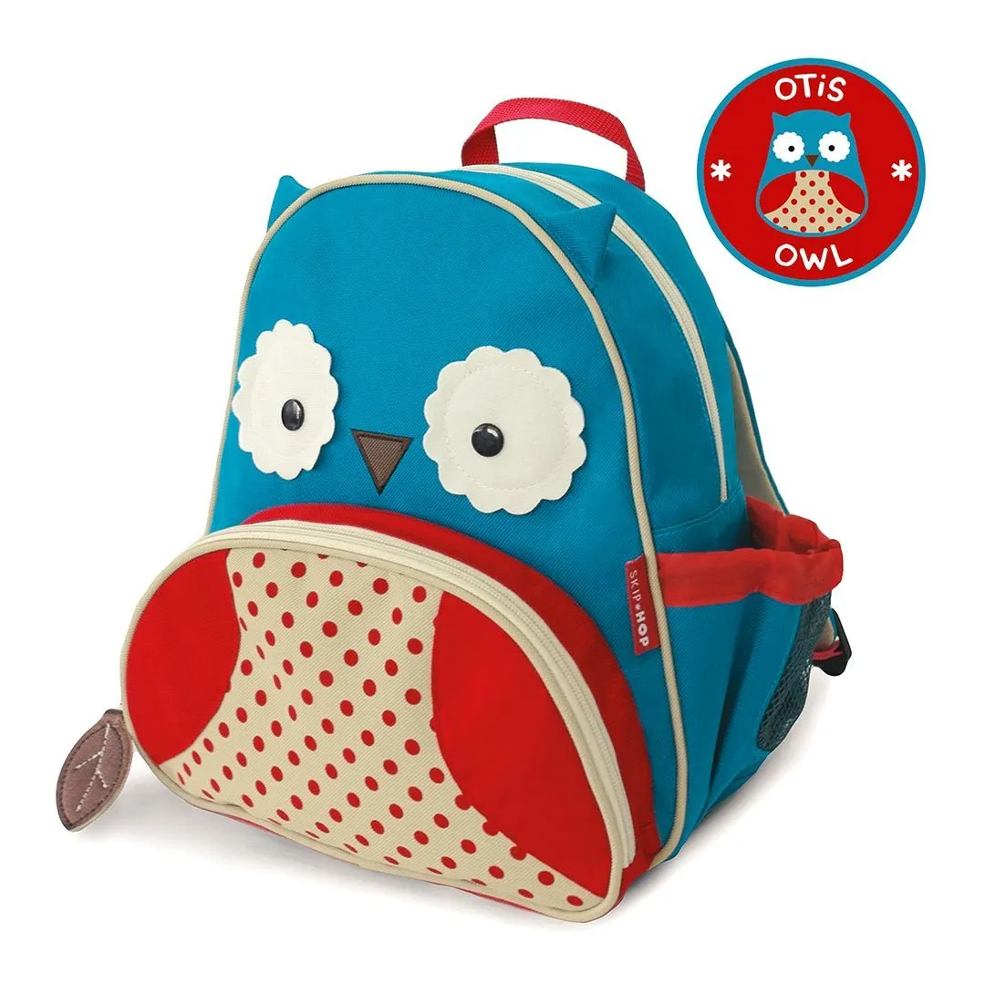 Skip Hop Zoo Little Kid Backpack Bags- Owl