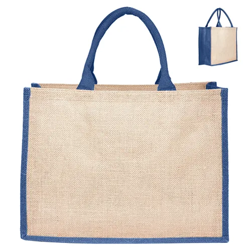 Stock Jute Bag Coloured-Navy(SJB-02ND)