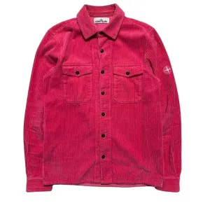 Stone Island Pink Corduroy Shirt