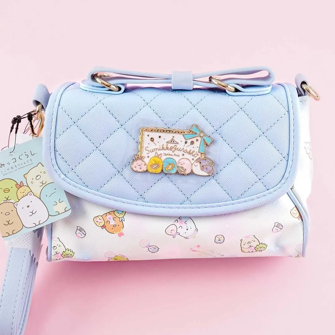 Sumikko Gurashi Tapioca Park Blue Multi-Strap Sling Bag