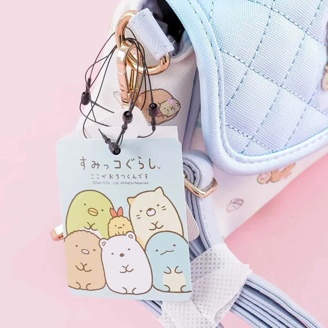 Sumikko Gurashi Tapioca Park Blue Multi-Strap Sling Bag