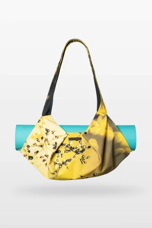 Sun Yellow Yoga Bag with Zipper