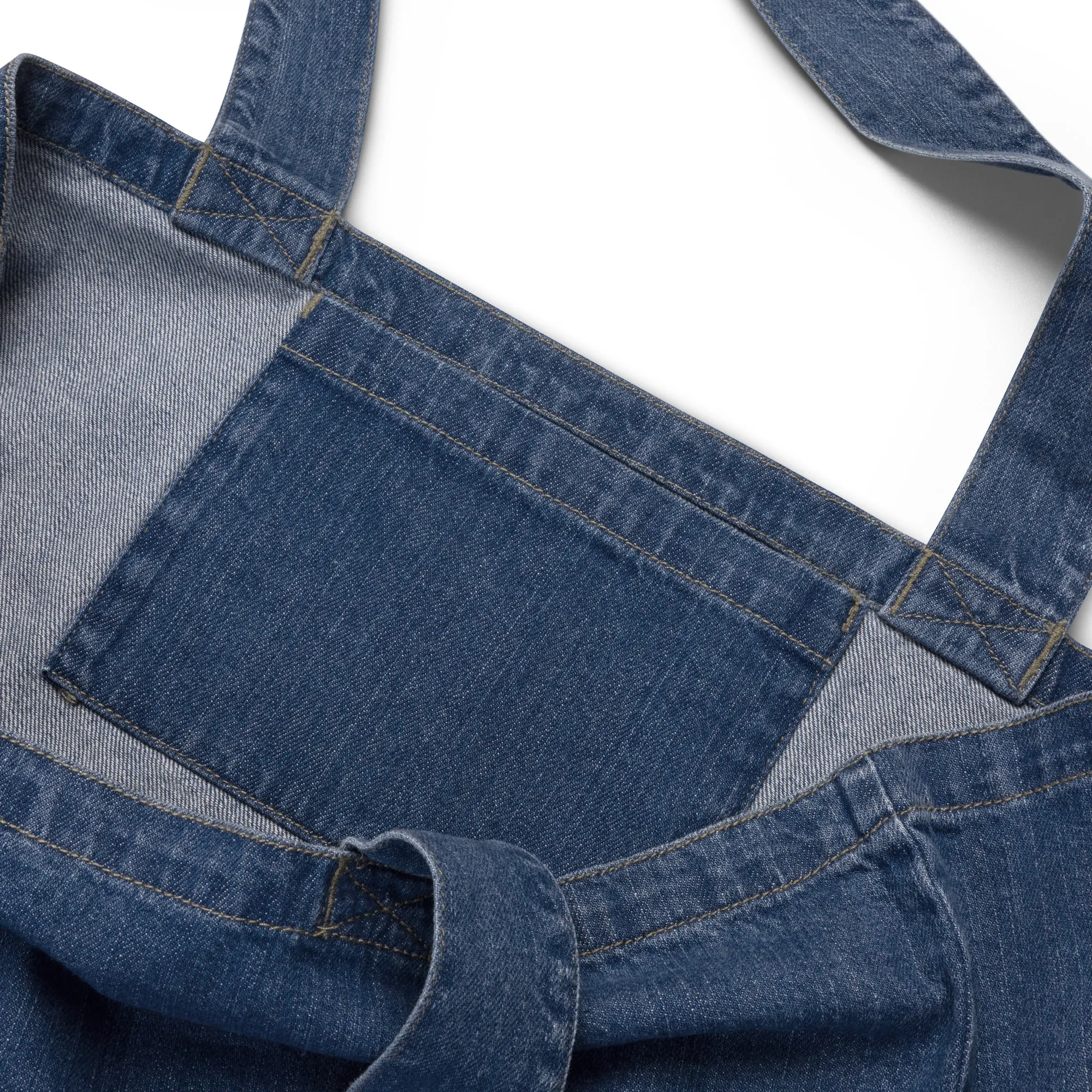 Sustainable and Vegan denim tote bag, Boxer Dog Lovers