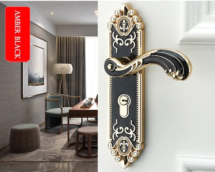 TEEK - European Style Mute Room Door Lock Handle