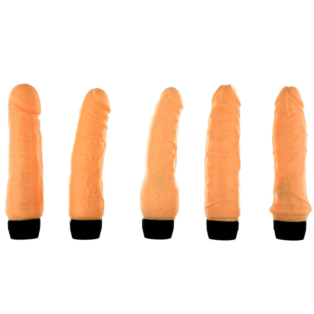 The Magnificent 5 Multi-Speed Vibrator Set 5 Pieces