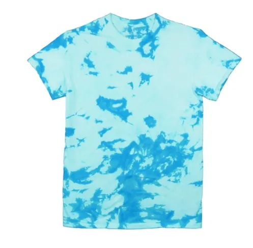 Tie Dye Short Sleeve Tee - Turquoise Dyefusion