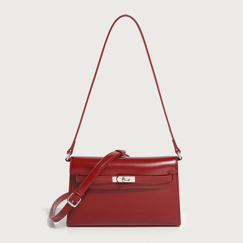 Vesper Flap Soft-Buckle Tote Bag