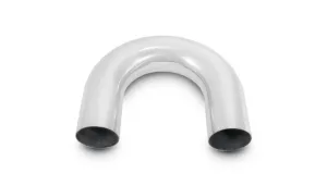 Vibrant 180 Degree Aluminum Piping, 3.5" O.D. - Polished  - 2870