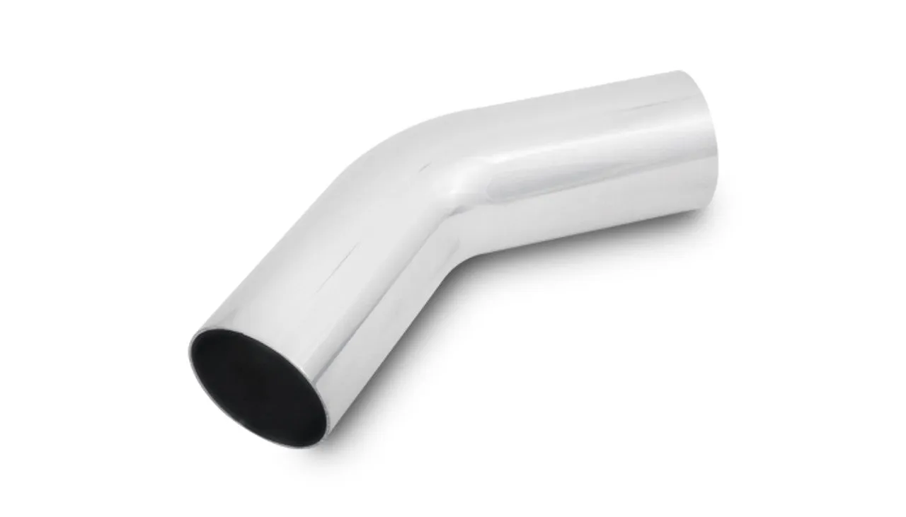 Vibrant 45 Degree Aluminum Piping, 2.25" O.D. - Polished  - 2886