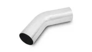 Vibrant 45 Degree Aluminum Piping, 3" O.D. - Polished  - 2175