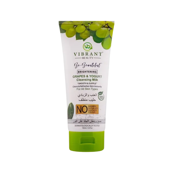 Vibrant Beauty Cleansing Milk Brightening Grapes And Yogurt 150ml