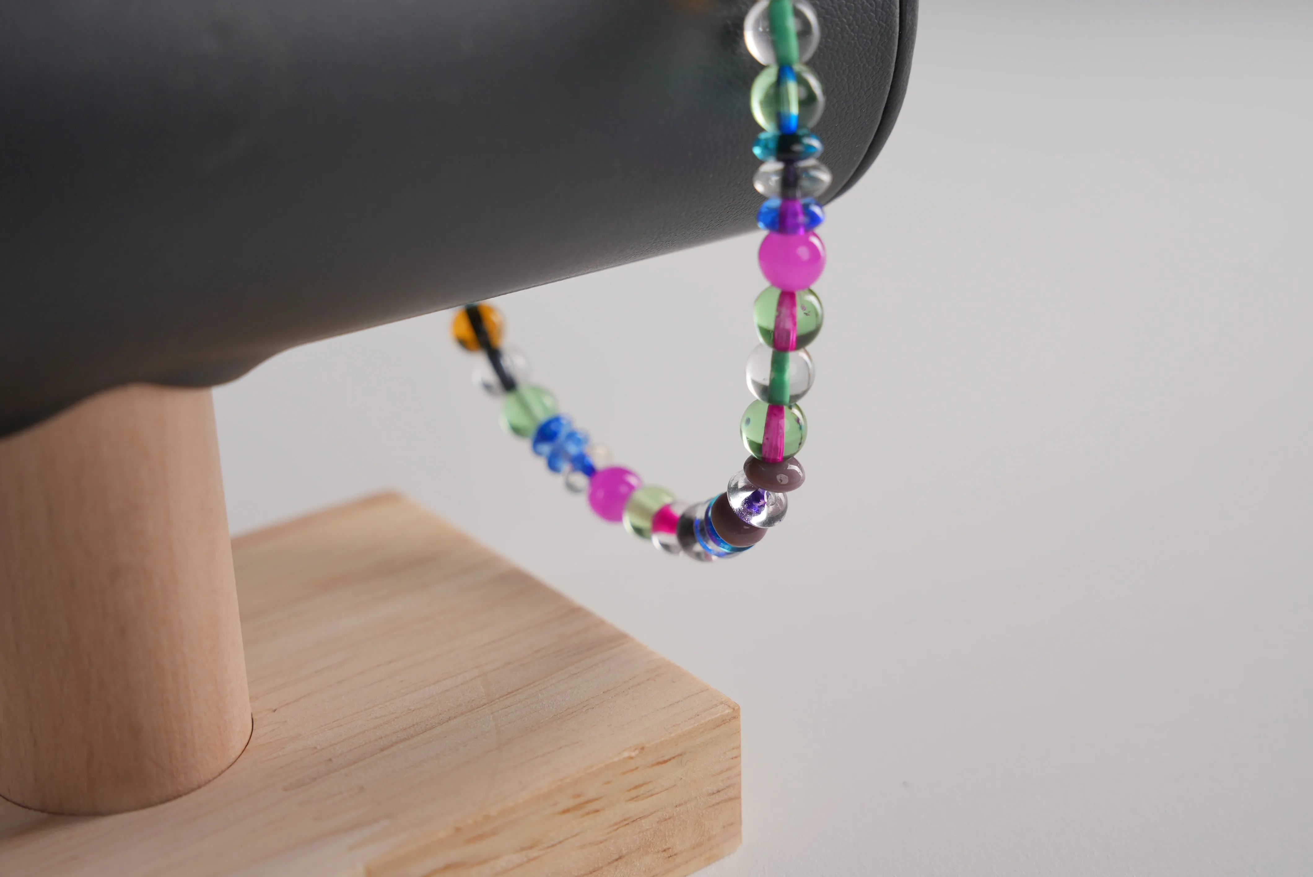 Vibrant Multicolor Glass Bead Bracelet