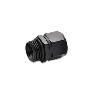 Vibrant Performance Straight 8 AN Female to 6 AN Male O-Ring Adapter - Black