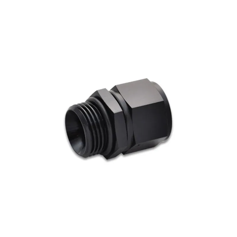 Vibrant Performance Straight 8 AN Female to 6 AN Male O-Ring Adapter - Black