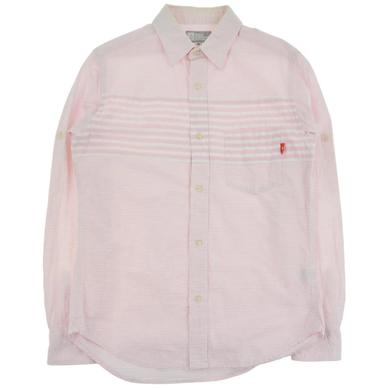 Vintage Stussy Striped Shirt Size M