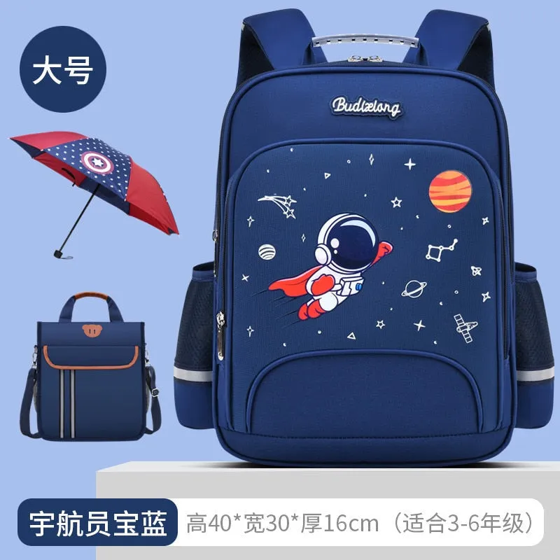 Waterproof Children School Bags For Boys Kids Backpack Orthopedic Backpack schoolbag Primary School backpack mochila