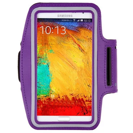 Waterproof Genernal Style PU Leather Case For Samsung Galaxy Note 1 2 3 4 N9100 Running Arm Band For Note4