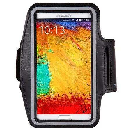 Waterproof Genernal Style PU Leather Case For Samsung Galaxy Note 1 2 3 4 N9100 Running Arm Band For Note4