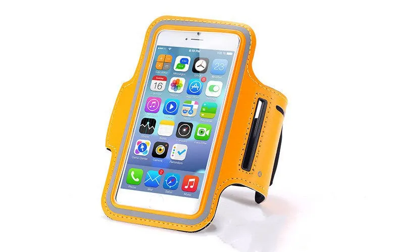 Waterproof Sports Running Armband Leather Case For iphone 6 4.7 inch Mobile Phone Holder Pounch Belt