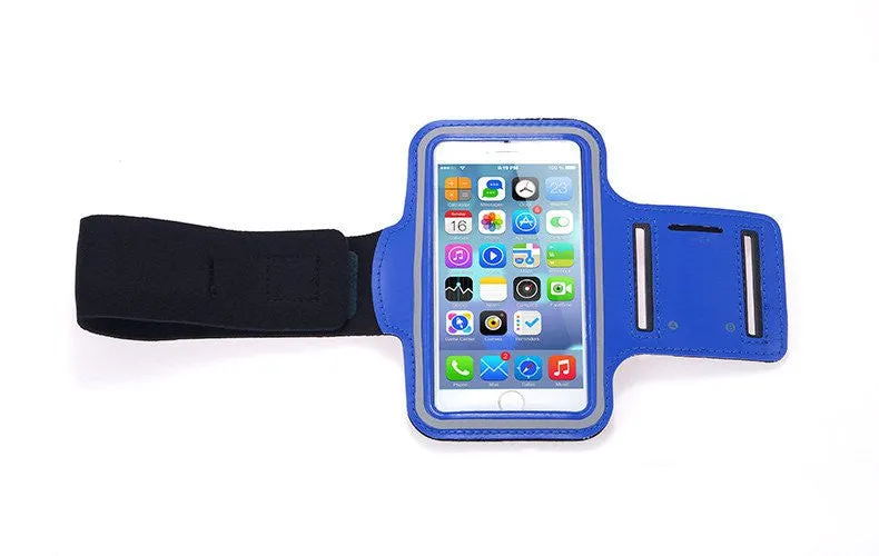 Waterproof Sports Running Armband Leather Case For iphone 6 4.7 inch Mobile Phone Holder Pounch Belt