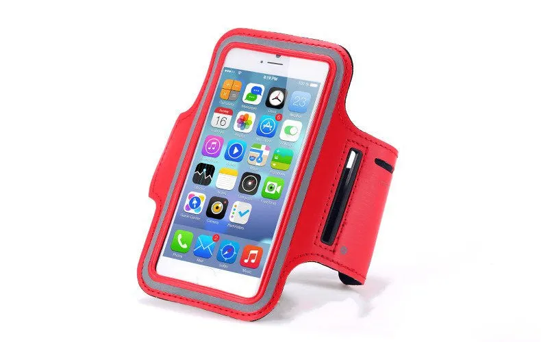 Waterproof Sports Running Armband Leather Case For iphone 6 4.7 inch Mobile Phone Holder Pounch Belt