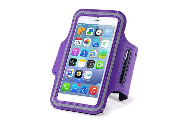 Waterproof Sports Running Armband Leather Case For iphone 6 4.7 inch Mobile Phone Holder Pounch Belt