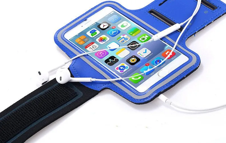 Waterproof Sports Running Armband Leather Case For iphone 6 4.7 inch Mobile Phone Holder Pounch Belt