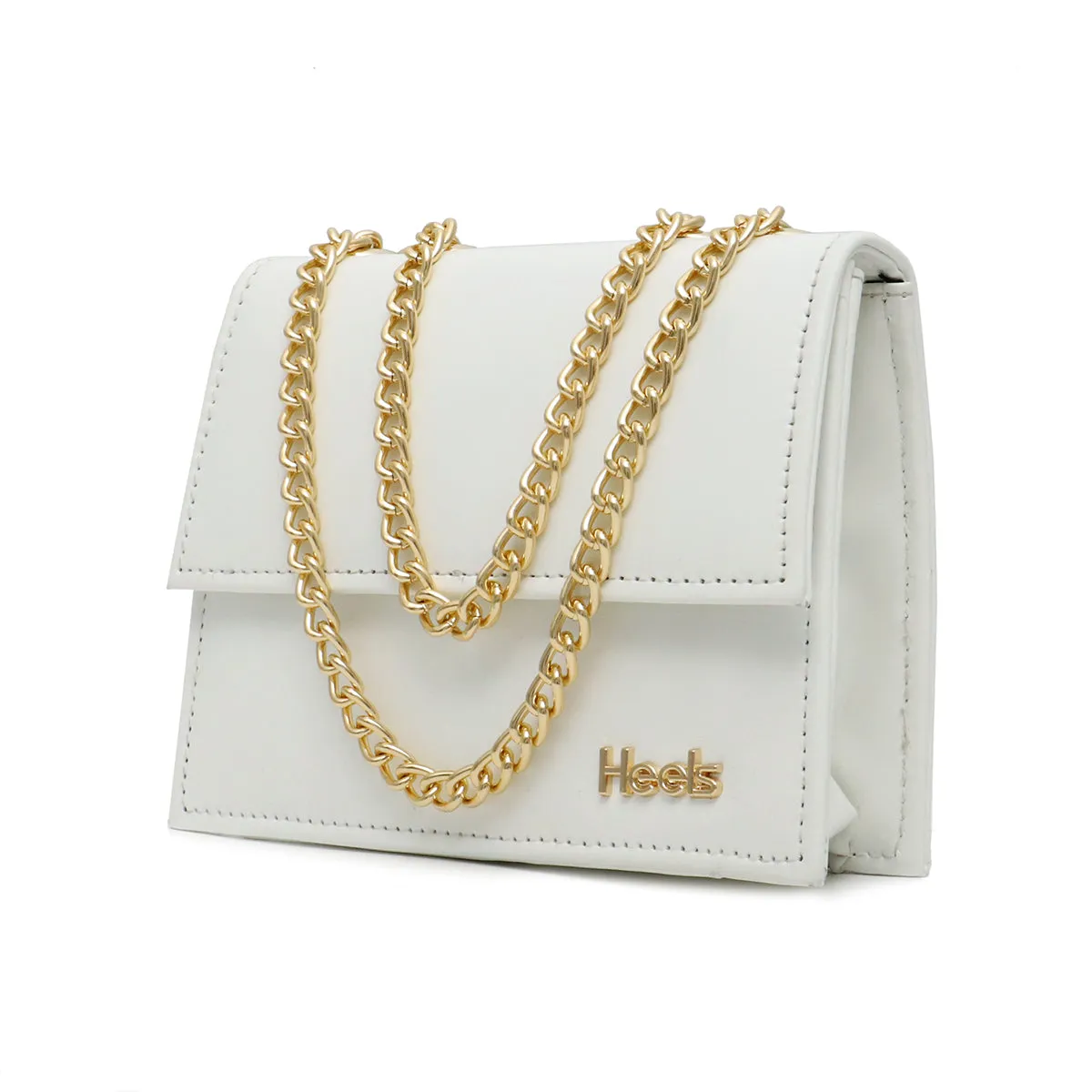 White Casual Clutch C00C08100