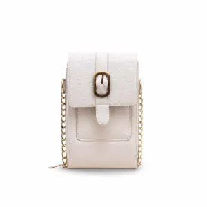 White Casual Pouch P97494