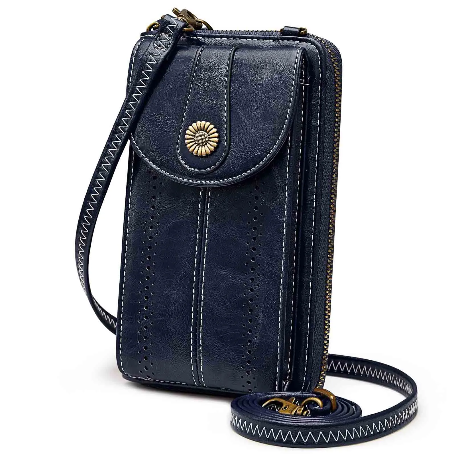 Women Rfid Blocking Crossbody Cell Phone Purse