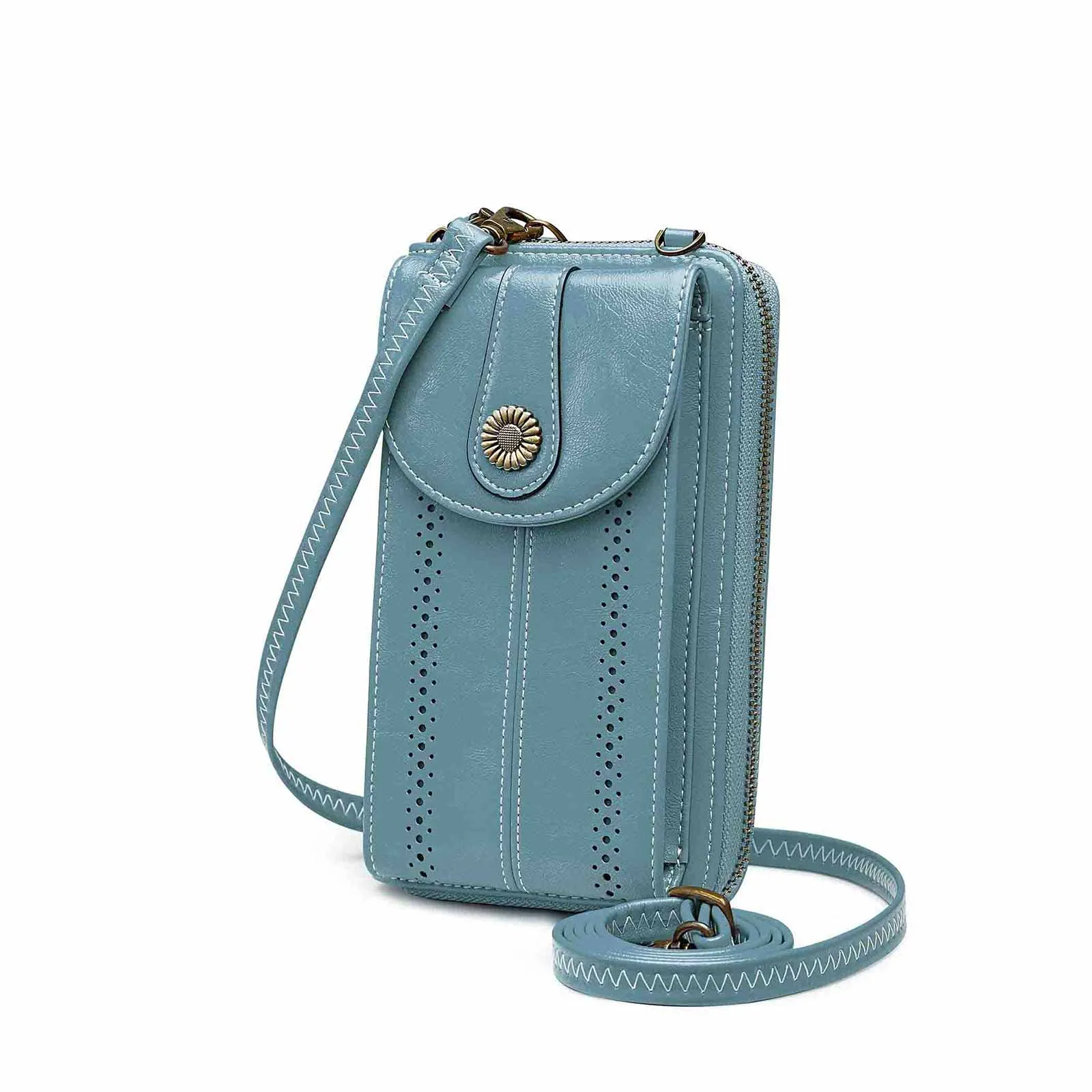 Women Rfid Blocking Crossbody Cell Phone Purse