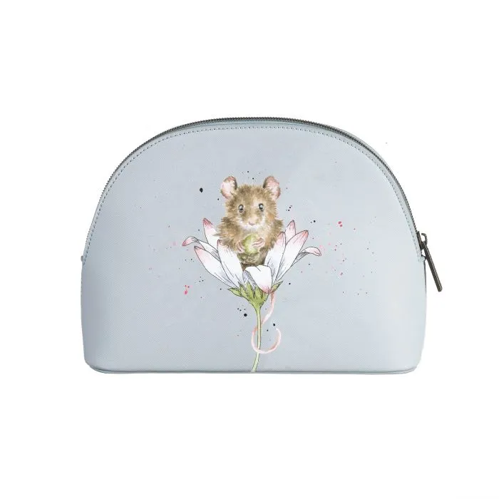 Wrendale Oops a Daisy Mouse Medium Cosmetic Bag