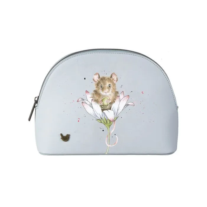 Wrendale Oops a Daisy Mouse Medium Cosmetic Bag