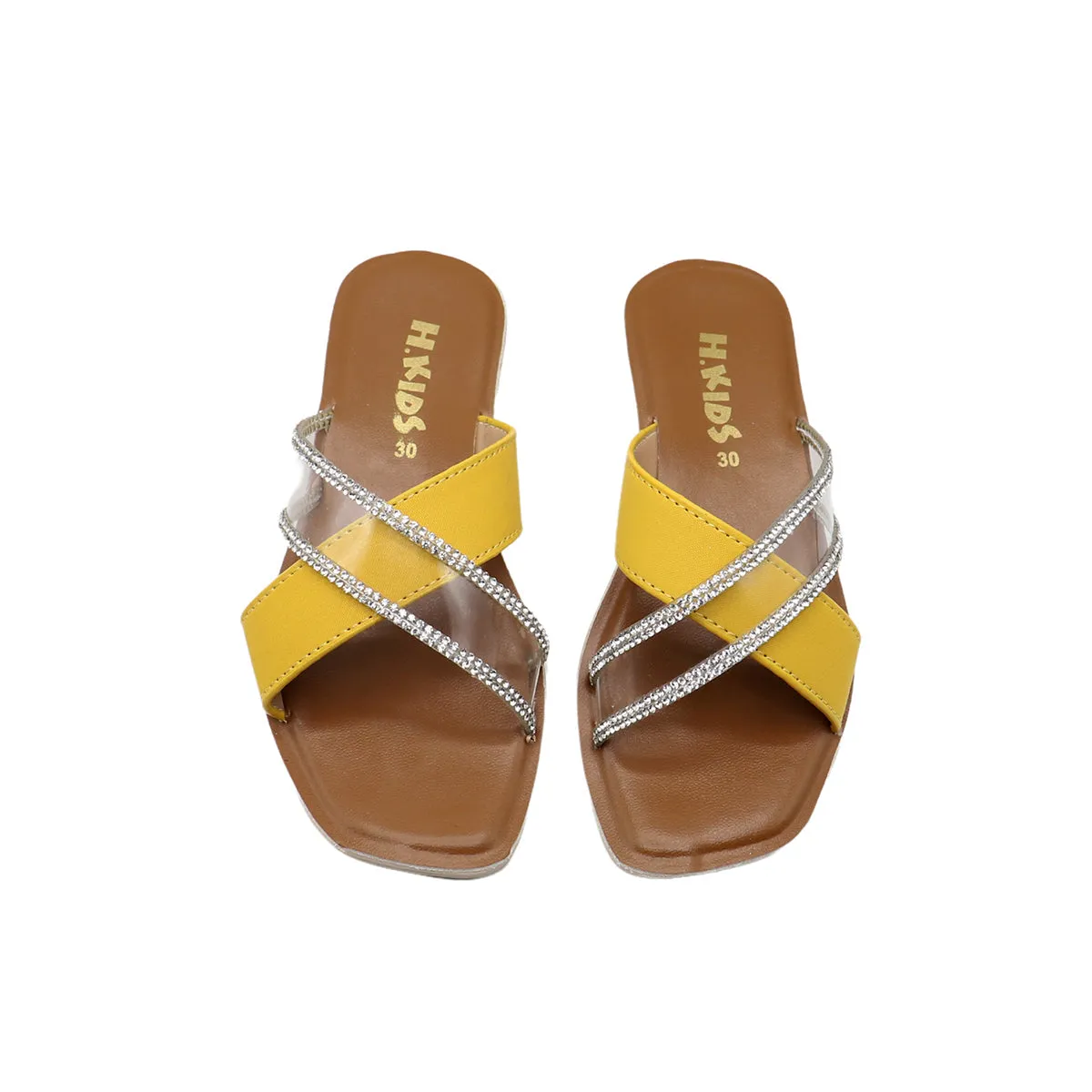 Yellow Casual Slipper K00G30019