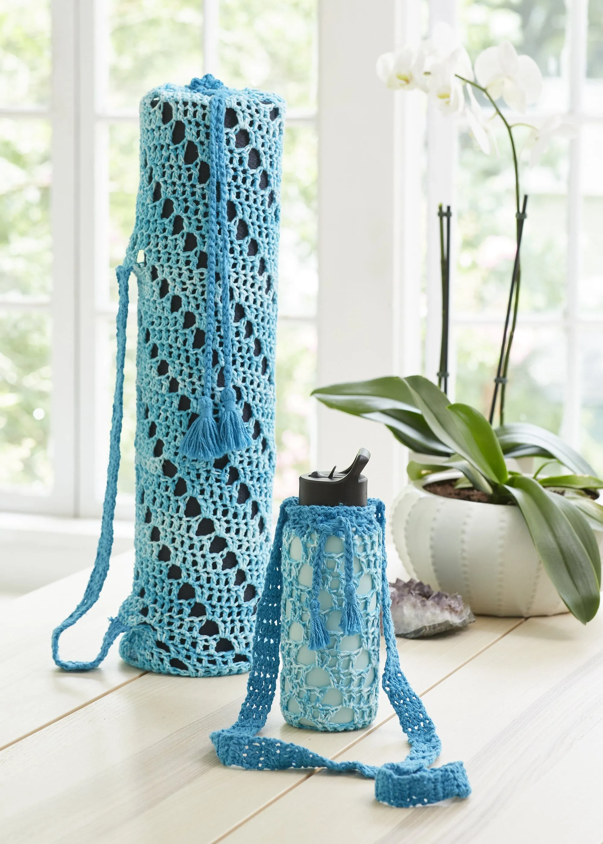 Yoga Mat Bag & Water Bottle Holder