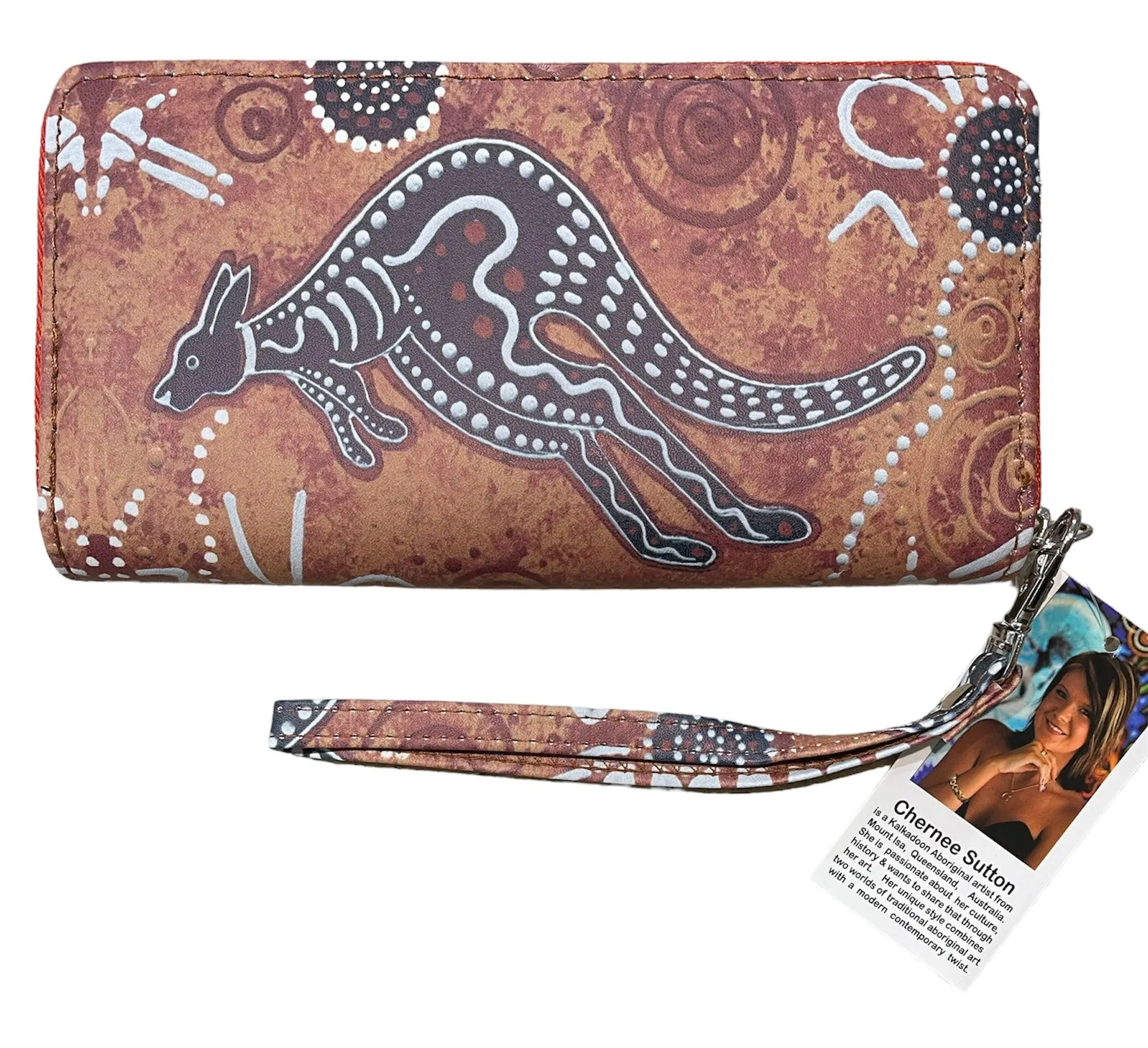 Zip Wallet - Chern'ee Sutton - Matjumpa (Kangaroo)